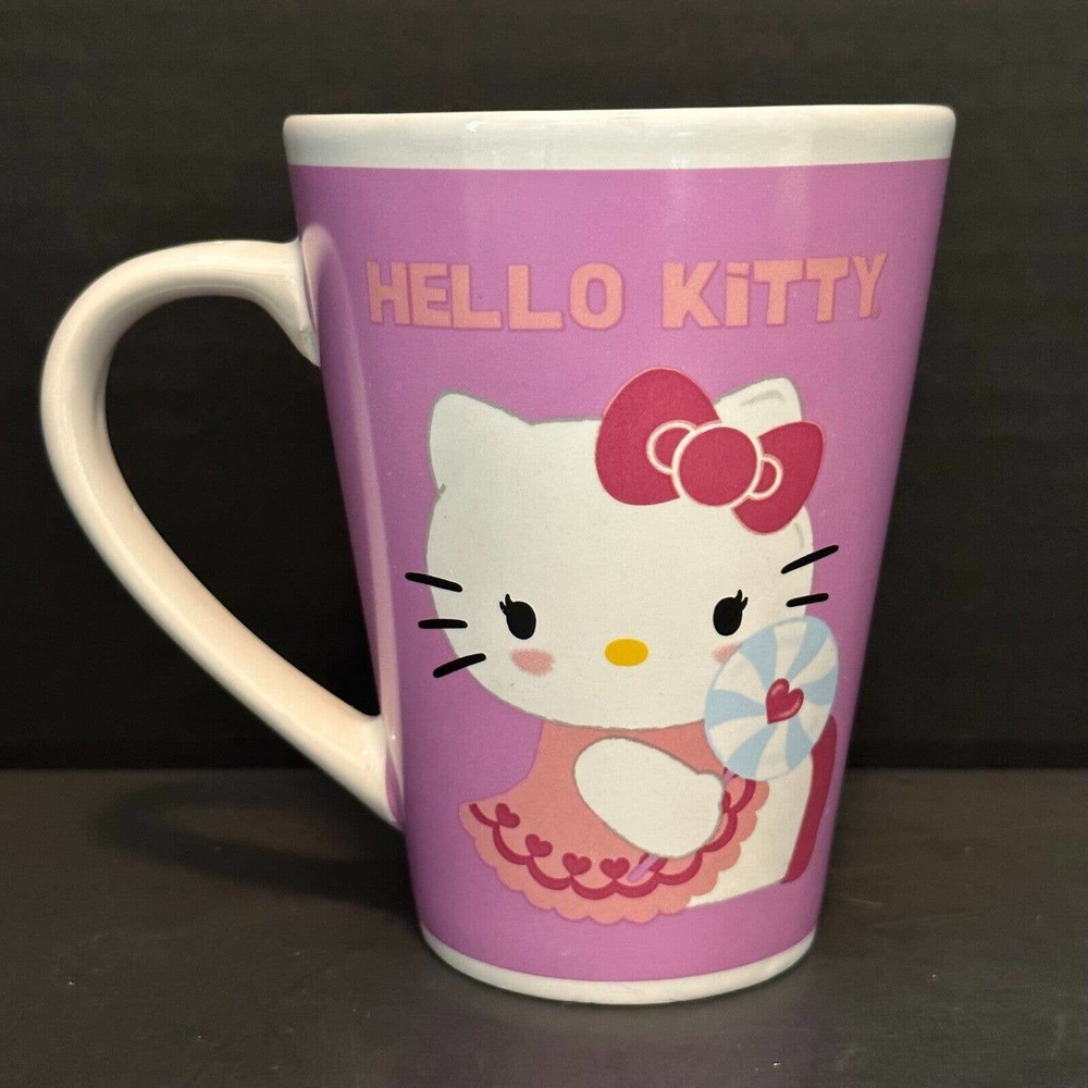 Sanrio, "Hello Kitty" Japanese Kitty White, Just For You, Mug/Cup. 2015 *HTF